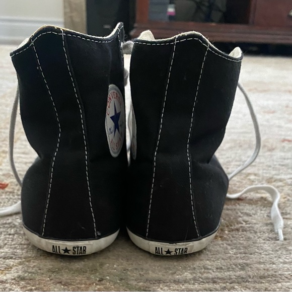 Converse Chuck Taylor Women's Light Black High Top Women 8.5 - Picture 6 of 8